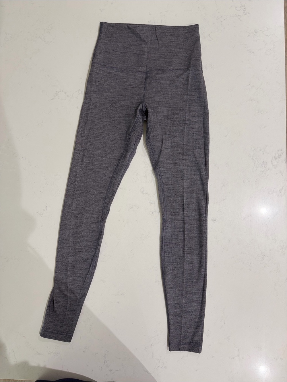 lululemon athletica Heathered Charcoal High-Rise Leggings